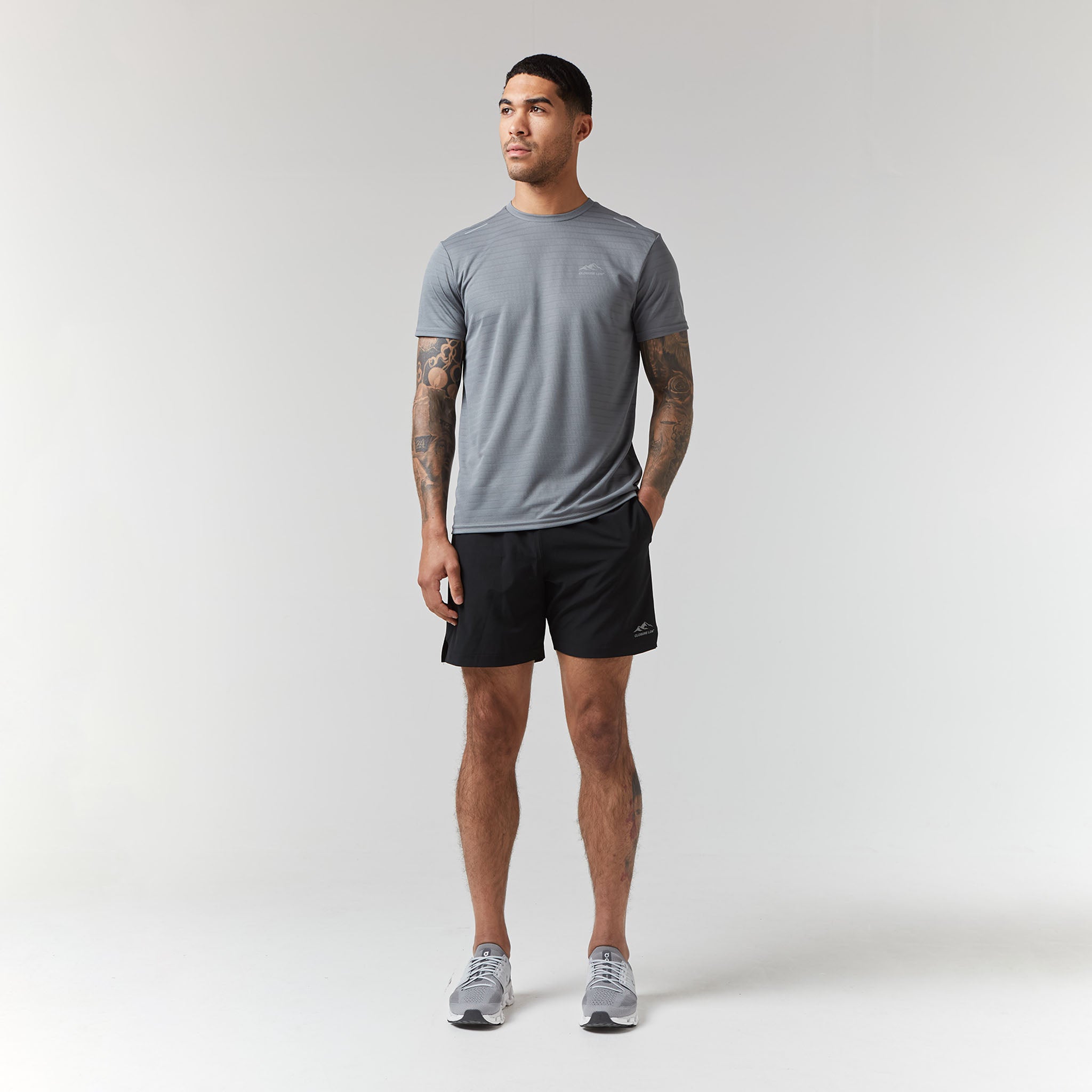 Training Twinset | Grey Black