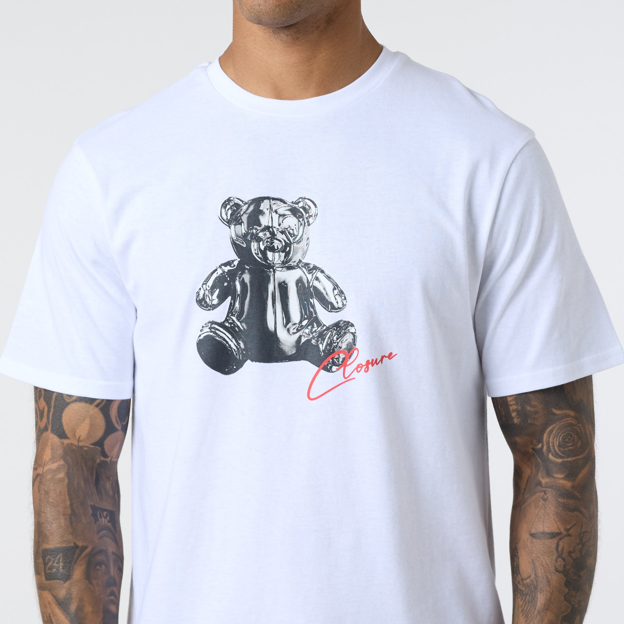 Chrome Teddy T-Shirt | Black