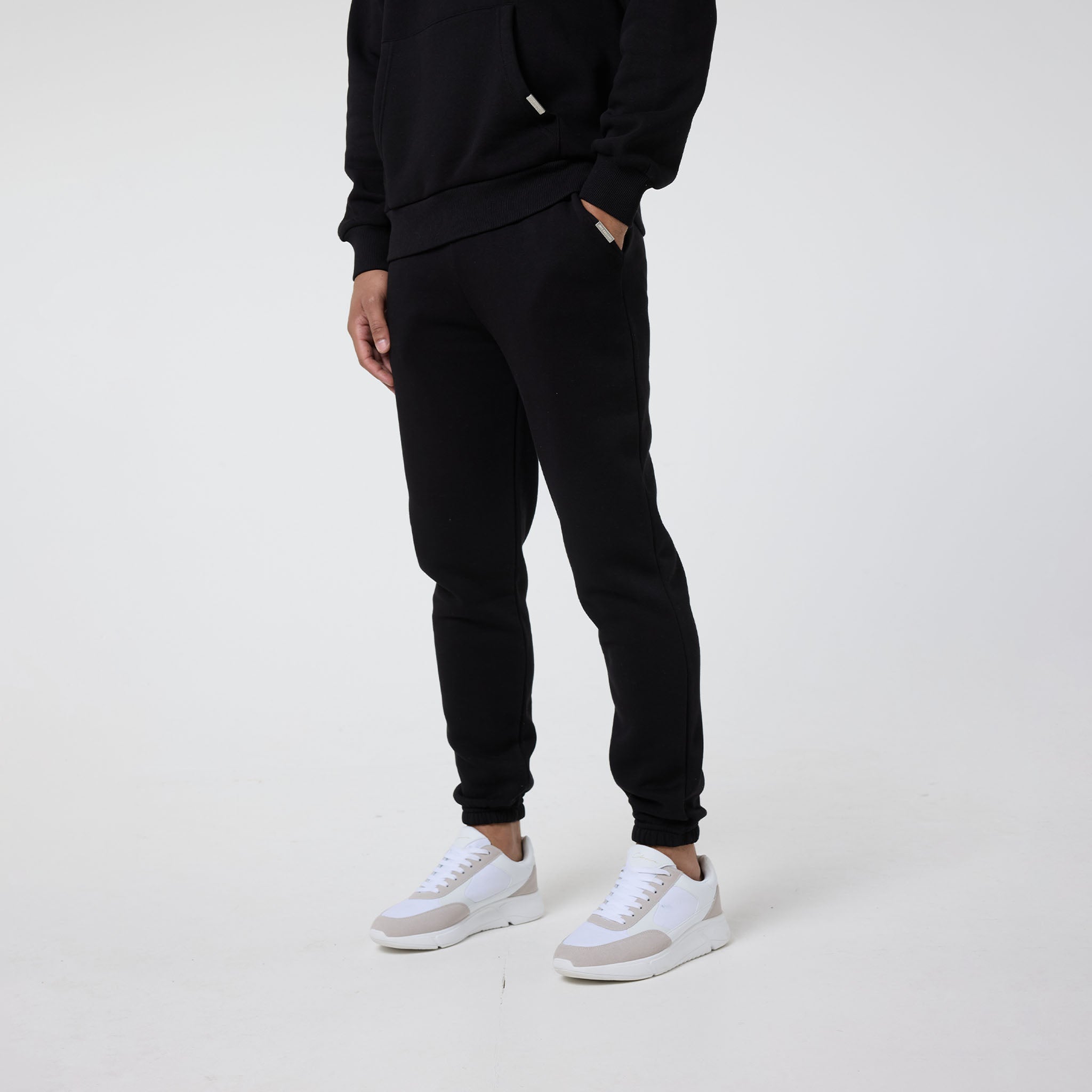 Relaxed Fit Tracksuit | Black