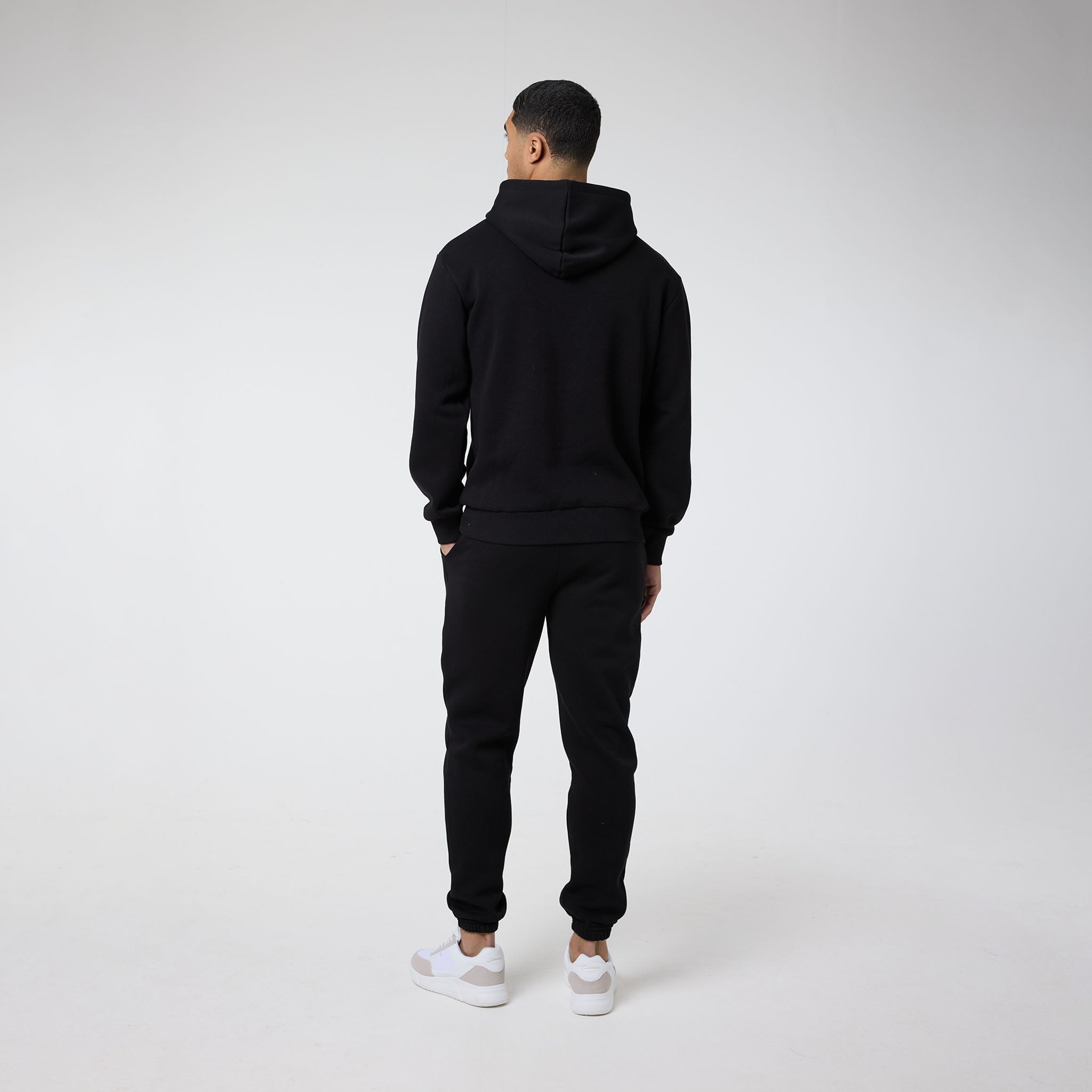 Relaxed Fit Tracksuit | Black