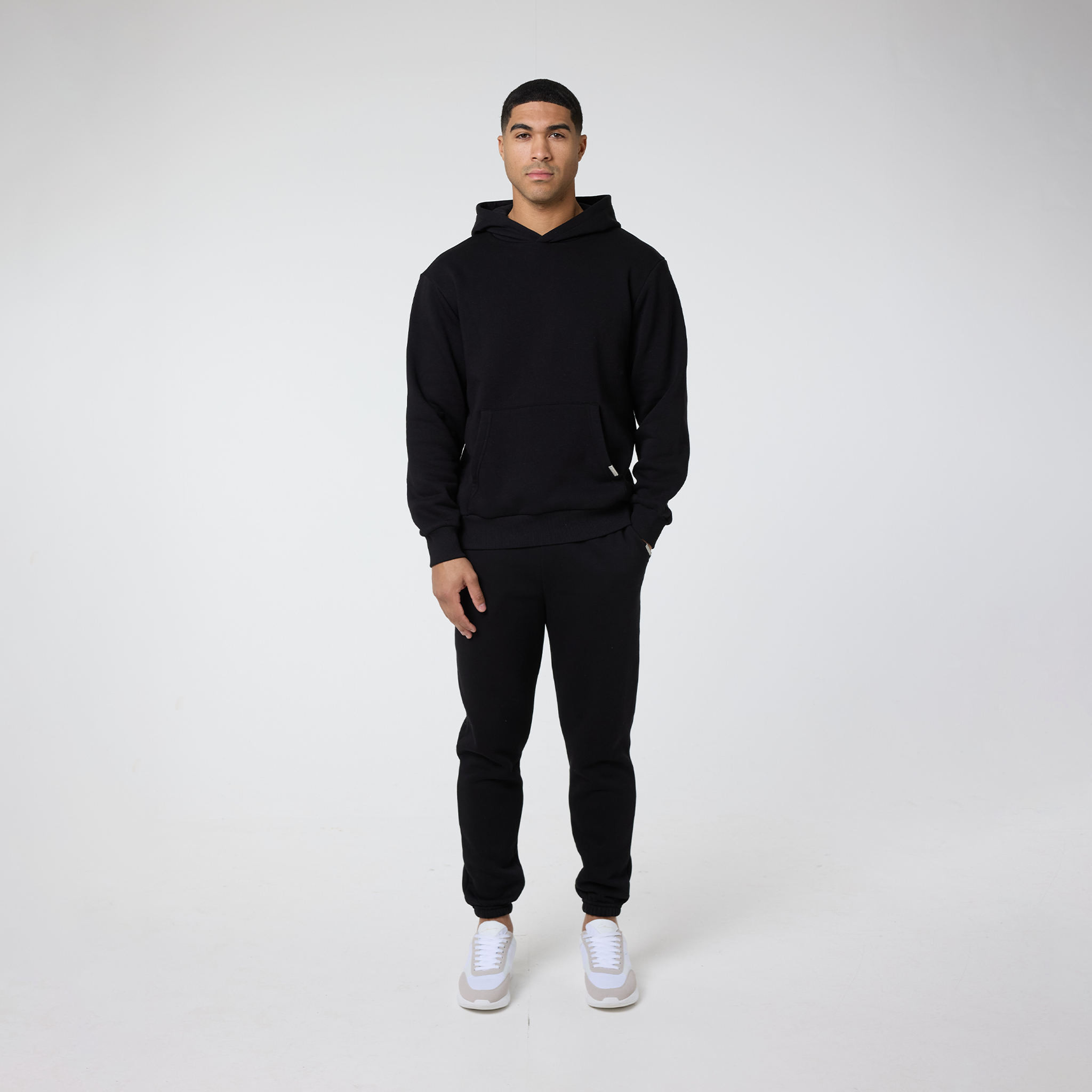 Relaxed Fit Tracksuit | Black