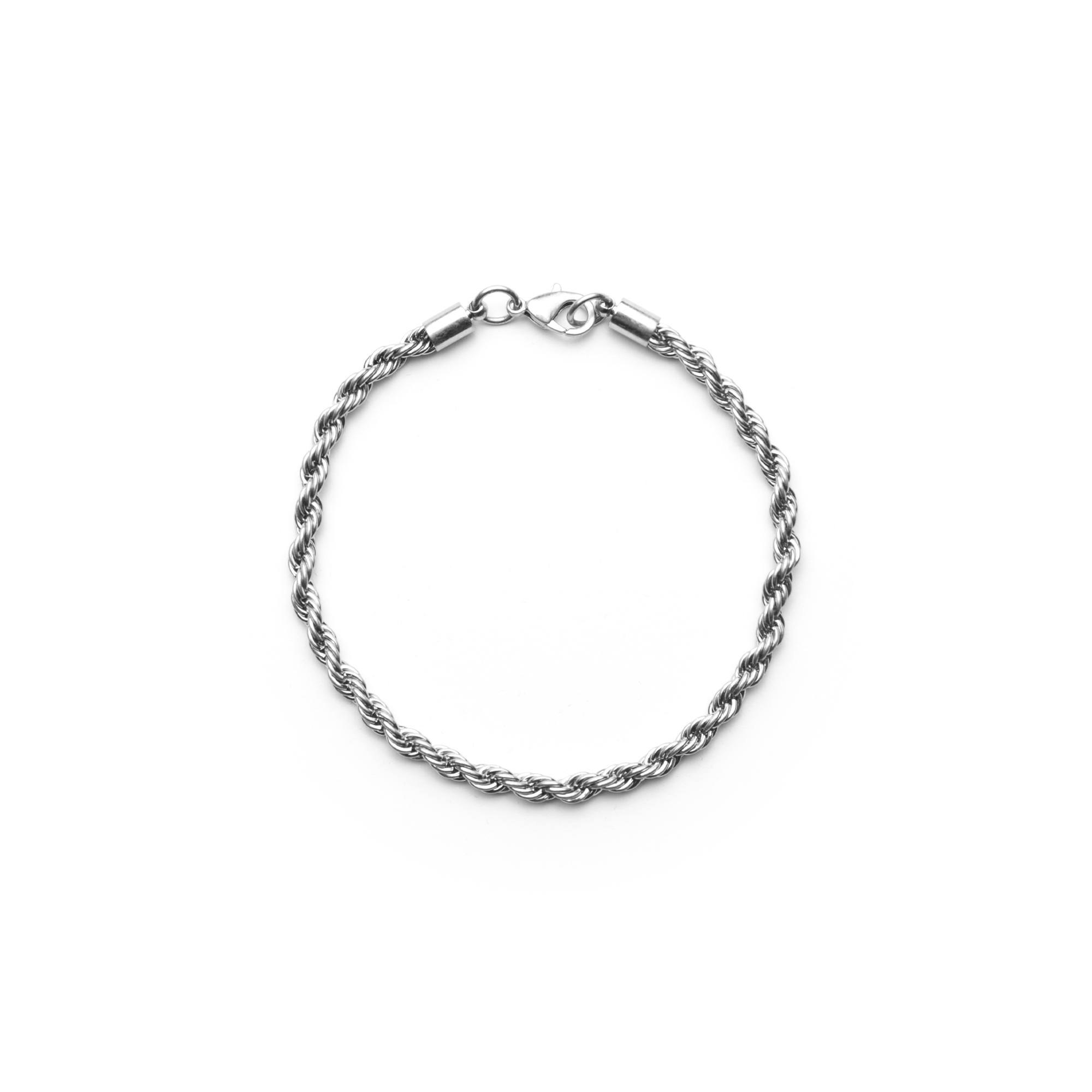 Rope Chain Bracelet | Silver